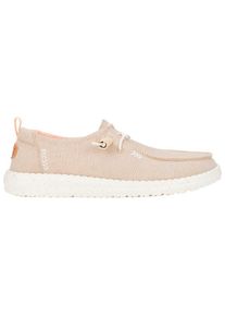 HeyDude Wendy Chambray Sneaker Women (Größe 37 |beige/weiß)
