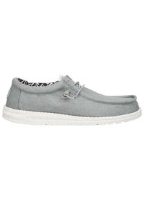HeyDude Wally Canvas Sneaker Herren Alltag (Gr 46 |grau)