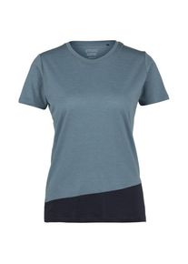Merinoshirt Stoic Merino155 LaholmSt. Colorblock T-Shirt Damen (Gr L |grau)