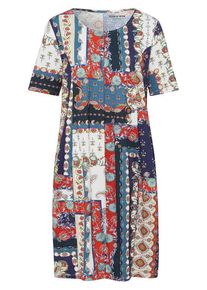 Green Cotton - Jersey-Kleid Oda, blau, Gr. 40 / M - Baumwolle