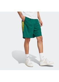 Herren Shorts "M TIRO CB_NP SH"collegiate grün, bold gold, blanch grün, sportlich, Gr. S, adidas Sportswear, Obermaterial: 100% Polyester, Hosen