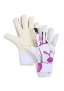 Puma Damen Torwarthandschuhe "ULTRA Ultimate FOREVER Hybrid-Fußball Go Unisex"weiß pure magenta schwarz lila, Gr. 8, Obermaterial: 95% Polyester, 5%