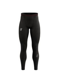 Compressport Under Control Full Tight Lauftights Herren (Gr XL |schwarz)