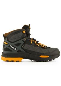 Aku Rocket Mid GTX Wanderschuhe Herren (Gr 7 |schwarz |wasserdicht)