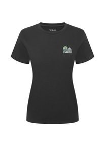 Rab Tuku Vista Tee T-Shirt Damen (Gr 12 |schwarz)