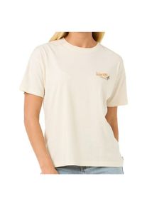 Rip Curl Cala Vadella Relaxed Tee T-Shirt Damen (Gr XXL |weiß/beige)
