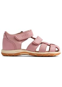 Wheat Sandal Frei Sandalen Kinder Freizeit (Gr 26 |rosa/braun)