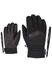 Ziener Labino AS Glove Junior Handschuhe Kinder (Gr 3,5 |schwarz |wasserdicht)