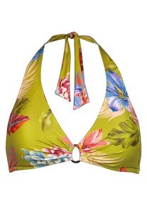 Lidea Botanic Burst Bikini Top Neck Halter Bikini-Top Damen (Gr 44 - Cup: B |bunt)