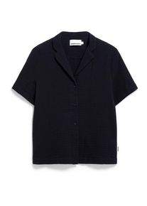 armedangels Maaite Musselin Bluse Damen (Gr S |schwarz)