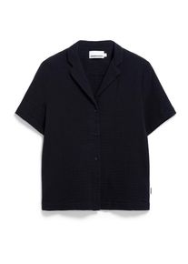 armedangels Maaite Musselin Bluse Damen (Gr S |schwarz)