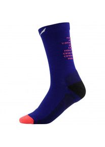 Salewa Ortles Dolomites All Mountain Crew Sock Wandersocken Damen (Gr 36-38 |blau)