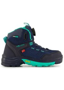 Wanderschuhe Trollkids Gjende Hiker Mid Kinder (Gr 37 |blau |wasserdicht)
