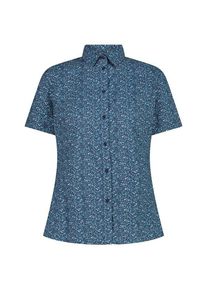 CMP Shortsleeve Shirt with Pattern Bluse Women (Größe 36 |blau)