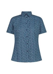 CMP Shortsleeve Shirt with Pattern Bluse Women (Größe 50 |blau)