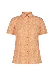 CMP Shortsleeve Shirt with Pattern Bluse Women (Gr 36 |beige)
