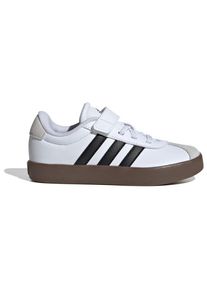 Adidas VL Court 3.0 EL Sneaker Kinder Alltag (Gr 10K |braun)
