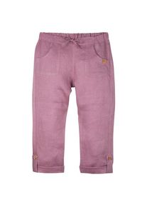 Freizeithose Pure Pure Hose Leinen mit Taschen Kinder (Gr 92 |rosa)