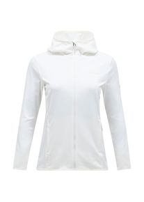 Peak Performance Light Zip Hood Fleecejacke Women (Gr M |weiß)