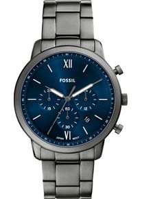 Fossil Herren Chronograph "NEUTRA"anthrazit, dunkelblau, Armbanduhren, Quarzuhr, Armbanduhr, Herrenuhr,Stoppfunktion, Geschenkidee, Datum