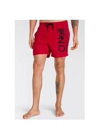 O`Neill Badeshorts O'NEILL ""ORIGINAL CALI 16'' SWIM SHORTS"", Herren, Gr. XS, N-Gr, orange, Obermaterial: 100% Polyester, sportlich, Badehosen, in trendigen Unifarben