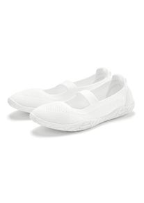 Lascana Sneaker Ballerinas weiß Gr. 37 für Damen