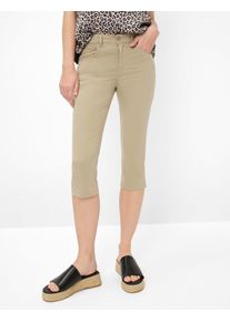 Brax Damen Röhrenjeans Style SHAKIRA C OLIVE TREE Denim Grün Oliv, denim grün - oliv, Gr. 44