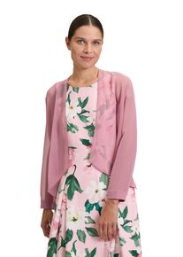 Vera Mont Damen Blusenjacke "Vera Mont Blusenjacke ohne Verschluss", rosa, elegant, Gr. 44, Chiffon, Obermaterial: 100% Polyester., Jacken