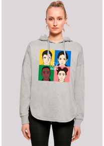 F4NT4STIC Damen Kapuzenpullover "Sex Education Blur Cover Netflix TV Series", grau, casual, Gr. M, Obermaterial: 100% Baumwolle, Pullover, Premium