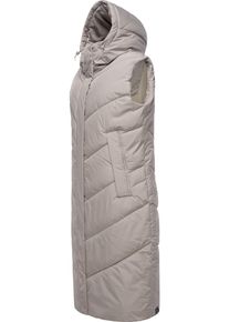 Ragwear Damen Steppweste "Suminka Vest", beige, modisch, Gr. 4XL, Außenmaterial: 100% Polyester, Innenfutter: 100% Polyester, Wattierung: 100%