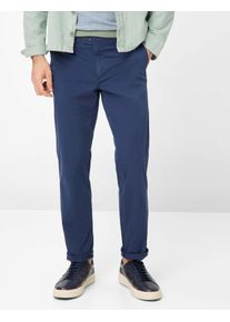 Brax Herren Chinohose "Style EVANS", blau, Gr. 98, 96% Baumwolle, 3% Kapok, 1% Elasthan, Hosen