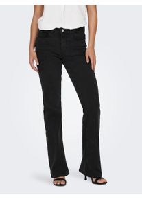Jacqueline de Yong JDY Damen High-waist-Jeans "JDYNEWFLORA HW FLARED DG30 DNM NOOS", blau, modisch, Gr. 26, Denim/Jeans, Obermaterial: 71% Baumwolle, 27% Polyester, 2%