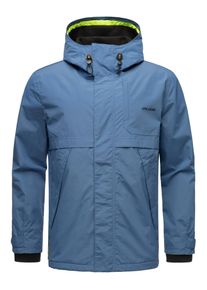STONE HARBOUR Herren Regenjacke "Zanjaar", blau, modisch, Gr. L, Obermaterial: 100% Nylon, Innenfutter: 100% Polyester, Ärmelfutter: 100% Polyester,