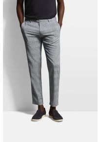 Bugatti Herren Chinohose, blau, casual, Gr. 38, 62% Lyocell, 20% Polyester, 16% Leinen, 2% Elasthan, Hosen, mit Gürtelschlaufen