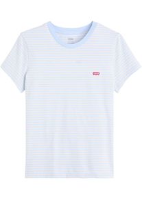 Levi's LEVI'S Damen T-Shirt "The perfect Tee"collegiate stripe ke, casual, Gr. M, gestreift, Jersey, Obermaterial: 100% Baumwolle, Shirts, mit kleiner