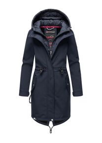 Marikoo Damen Softshelljacke "Mountain Presanella", blau, Gr. S, Obermaterial: 95% Polyester, 5%Elasthan; Futter: 100% Polyester; Wattierung: 100%