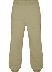 Urban Classics Herren Jogginghose "Urban Classics Herren Sweatpants", grün, Gr. XS, unifarben, 65% Baumwolle, 35% Polyester, Hosen
