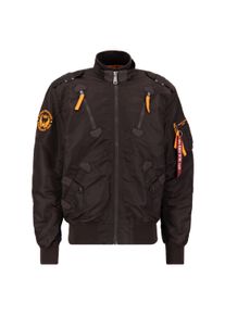 Herren Bomberjacke "Alpha Industries Men - Bomber Jackets Falcon II", braun, Gr. XXL, Alpha Industries, Obermaterial: 100% Nylon, Futter: 100% Nylon,