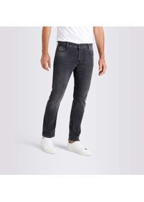 MAC Herren Regular-fit-Jeans "Jog ́n Jeans by MAC", grau, casual, Gr. 32, unifarben, Denim/Jeans, Obermaterial: 90% Baumwolle, 8% Polyester, 2%