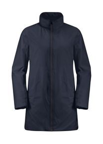 Jack Wolfskin Damen Funktionsmantel "TEXTOR COAT W", blau, Gr. S, Obermaterial: 100% Polyamid; Futter: 100% Polyester; Füllung: 100% Polyester, Mäntel