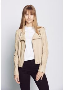 Maze Damen Lederjacke "Chrystal", rosa, Gr. XL, Obermaterial: 100% Lammleder / Futter: 100% Polyester, Jacken