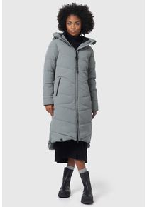 Marikoo Damen Winterjacke "Benikoo", blau, Gr. XXL, Obermaterial: 92% Nylon, 8% Elasthan; Futter: 100% Polyester; Wattierung: 100% Polyester;