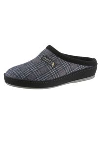 CLASSIC Herren Pantoffel, Gr. 42, grau, Filz, Schuhe
