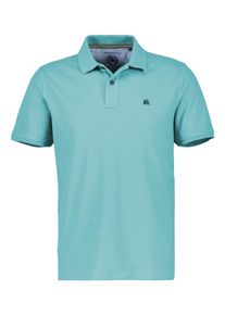 Lerros Herren Poloshirt "Lerros Klassischer Polostyle in *Cool & Dry* Piquéqualität"coastal blau, Gr. XXXL, 60% Baumwolle, 40% Polyester, Shirts