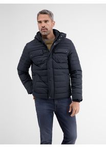 Lerros Herren Steppjacke "Lerros Steppjacke mit abnehmbarer Kapuze", blau, Gr. XXL, 100% Polyester, Jacken
