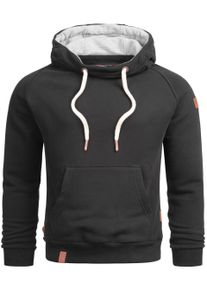 Herren Kapuzenpullover "ASBeeno", schwarz, Gr. S, Alessandro Salvarini, Obermaterial: 65% Baumwolle, 35% Polyester, Pullover, mit Kapuze
