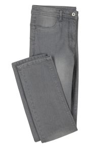 Classic Basics Damen Bequeme Jeans, grau, Gr. 25, unifarben, 81% Baumwolle, 17% Polyester, 2% Elasthan, Jeans