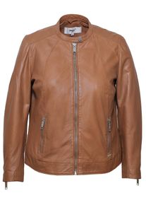 Maze Damen Lederjacke "42021317", braun, Gr. 54, Obermaterial: 100% Leder, Jacken