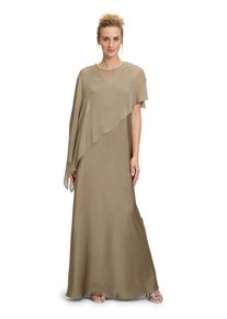 Vera Mont Damen Cocktailkleid "Vera Mont Cocktailkleid Slim Fit", blau, feminin, Gr. 40, Obermaterial: 100% Polyester. Futter: 95% Polyester, 5%