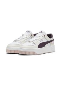 Puma Sneaker "Carina Street VTG Sneakers Damen", Gr. 38, weiß, Obermaterial: Textil, Kuhleder, Synthetik; Futter: Textil, Synthetik; Innensohle: